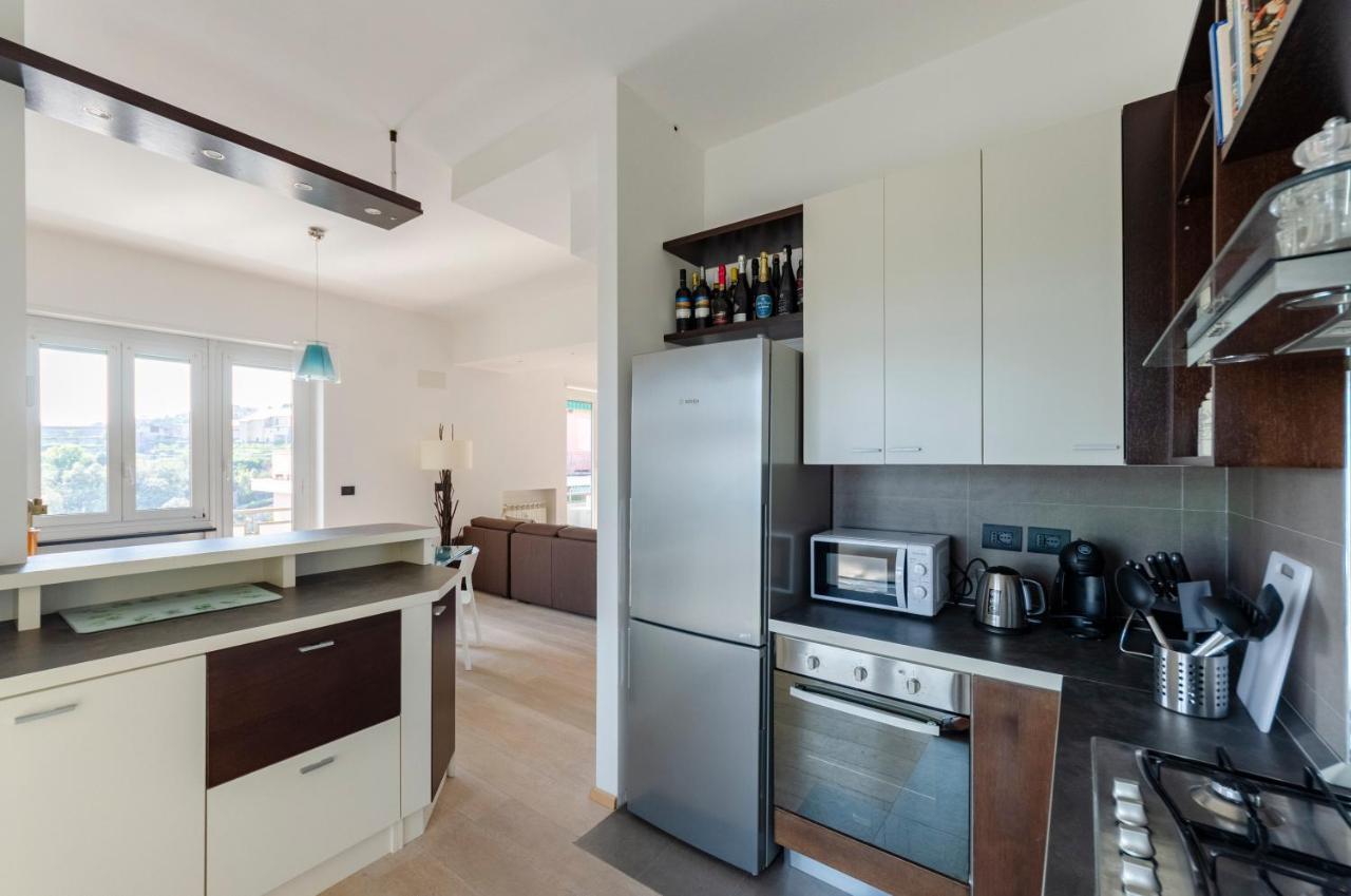 Joivy Great Flat With Sea View Apartment Генуа Екстериор снимка