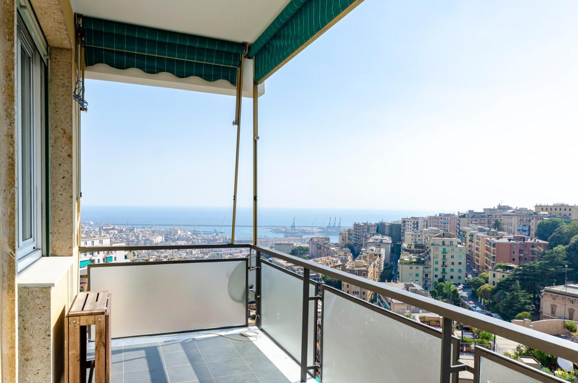 Joivy Great Flat With Sea View Apartment Генуа Екстериор снимка